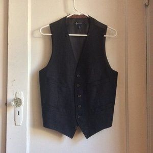 J. Crew Linen Suit Vest, Size Small
